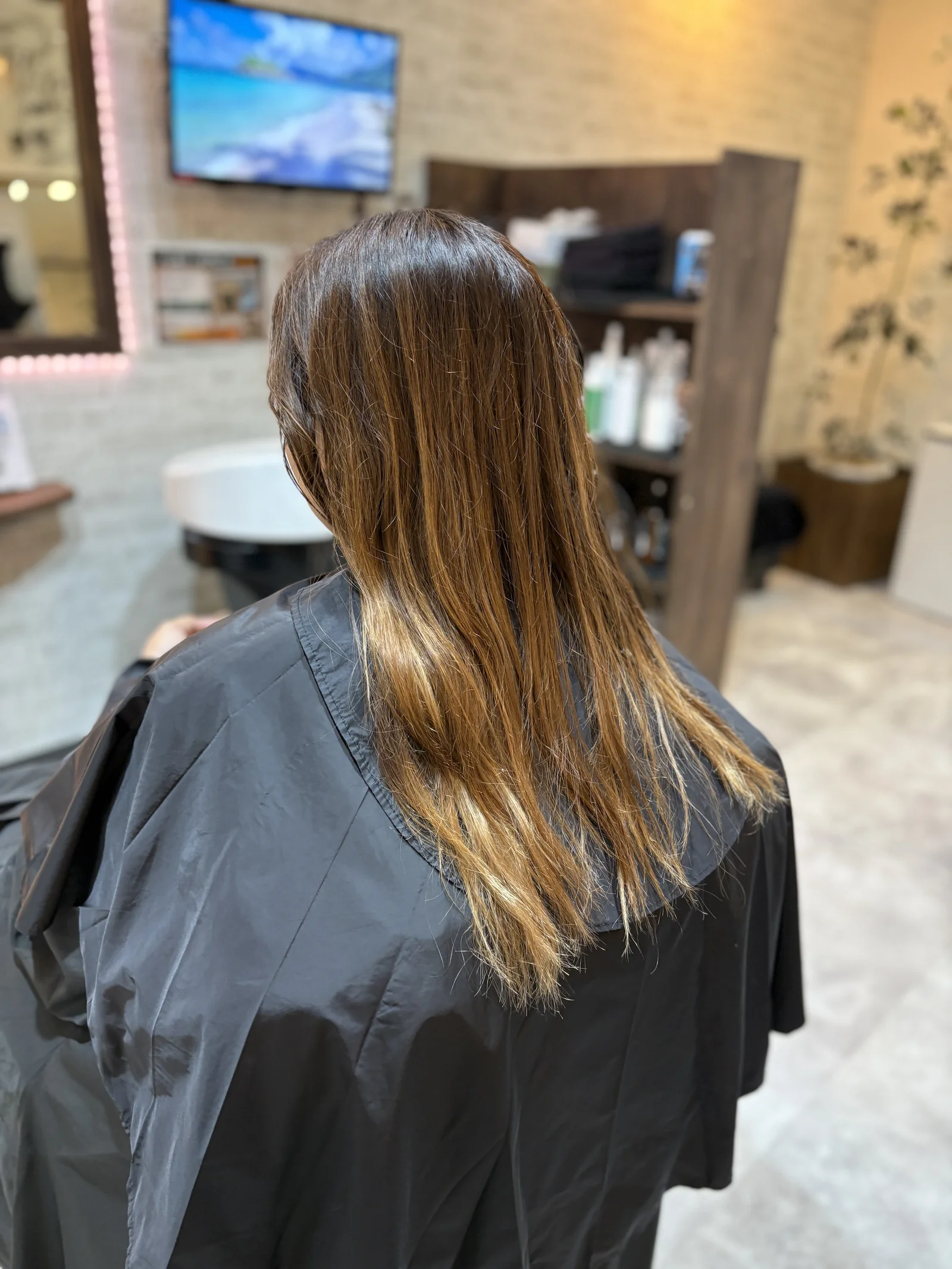 髪質改善 施術前