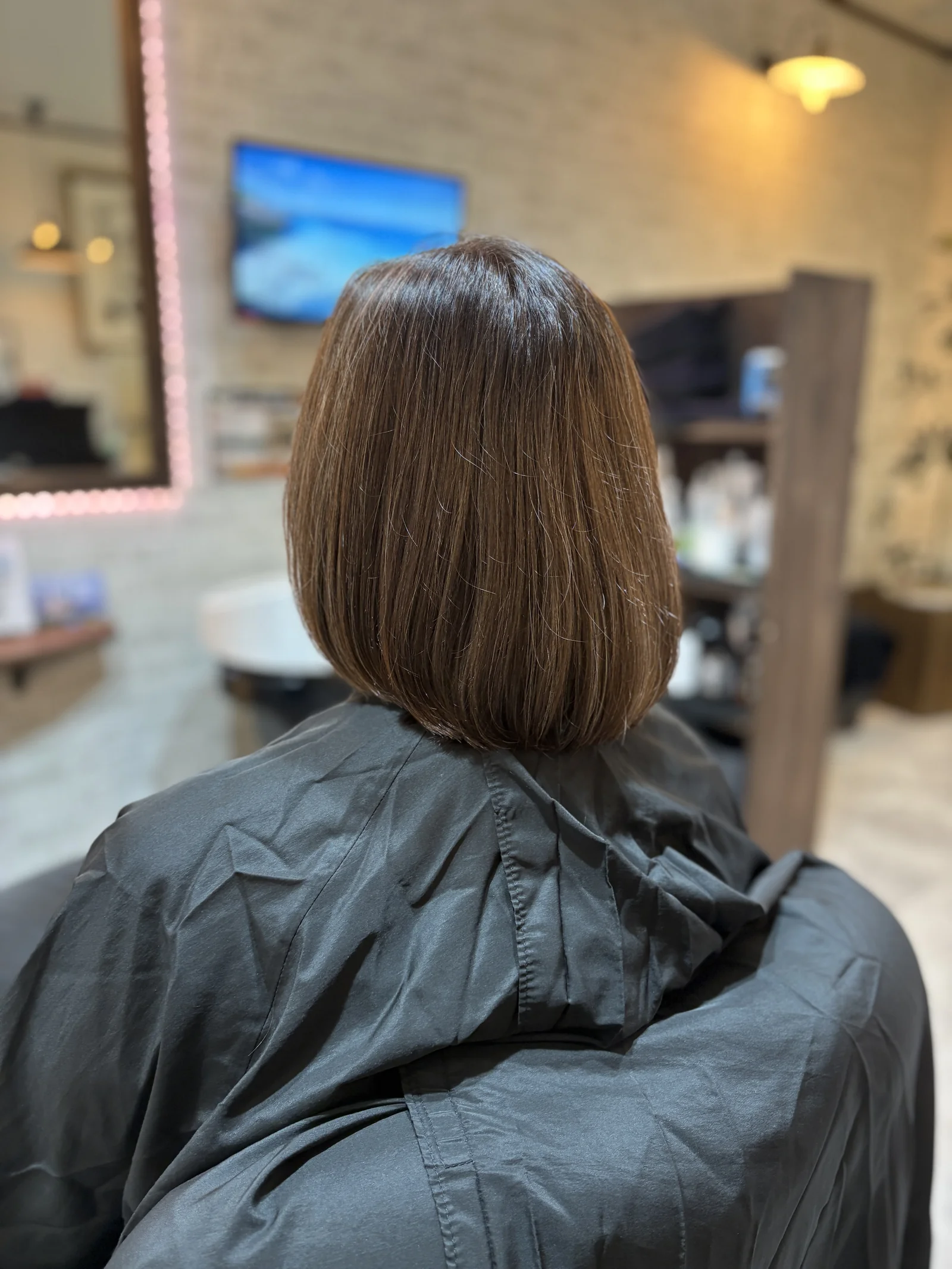 大人世代の髪に合わせた施術